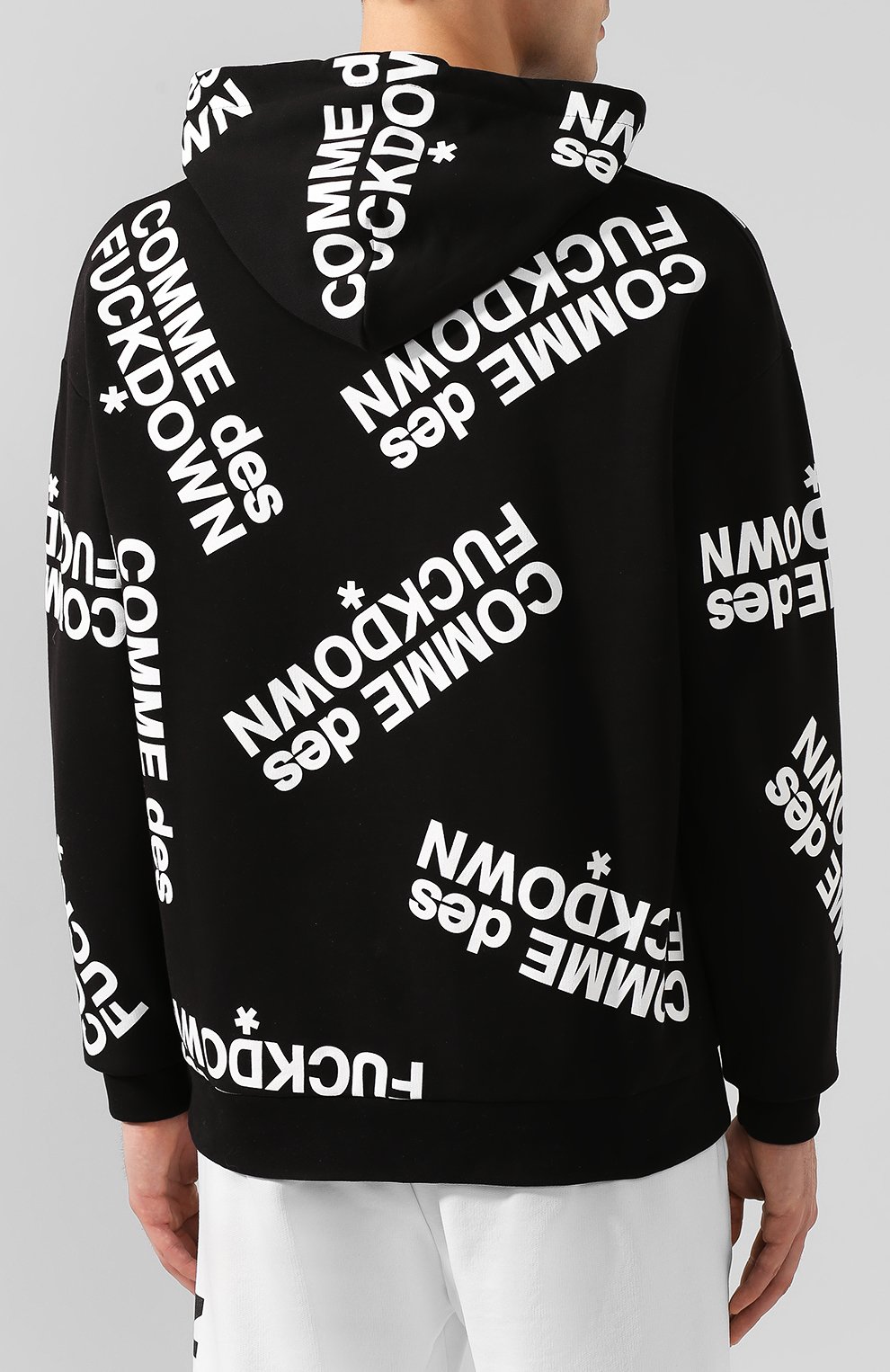 Хлопковое худи COMME DES FUCKDOWN, арт. CDFU713, фото 4
