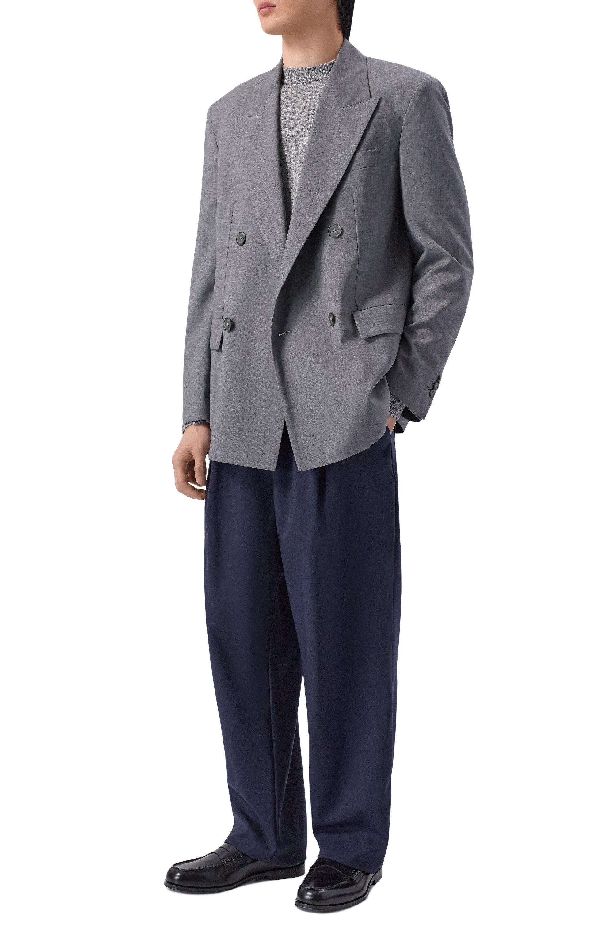 Шерстяные брюки LANEUS, арт. S6LAMAPA086, фото 2