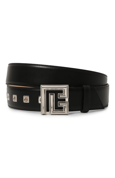 Мужской кожаный ремень BALMAIN, арт. CM1WJ016/LVTL