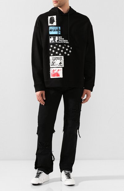 Хлопковое худи RAF SIMONS, арт. 201-164-19003, фото 2