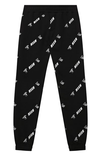 Хлопковые джоггеры MSGM KIDS, арт. MS028875, фото 1