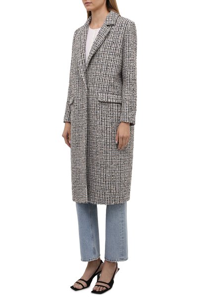 Пальто из вискозы SEVEN LAB, арт. CM21-K04/2 tw beige/black, фото 3