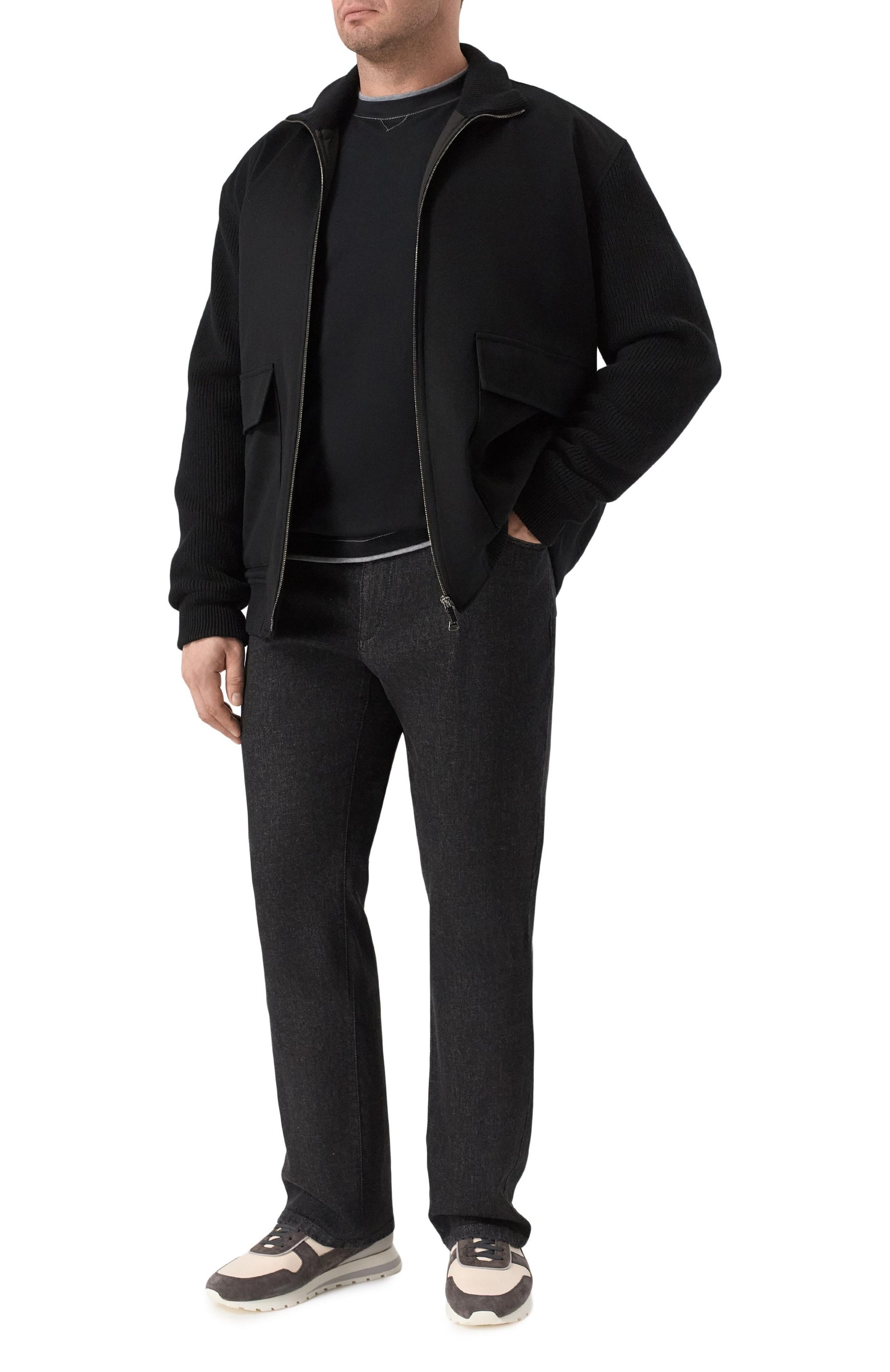 Хлопковая футболка BRUNELLO CUCINELLI, арт. M0B137451W, фото 2