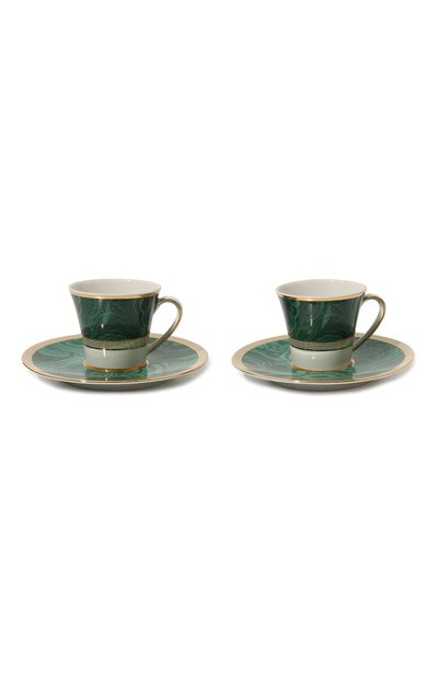 Набор из 2-х кофейных чашек с блюдцами STEFANO RICCI, арт. 0TC002/MLCH02_