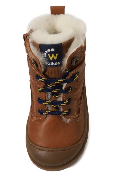 Кожаные ботинки WALKEY, арт. Y1B5-43186-1777520/20-24, фото 4