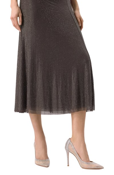 Комбинированные туфли rania GIANVITO ROSSI, арт. G20130.15RIC.B0RSINU, фото 3