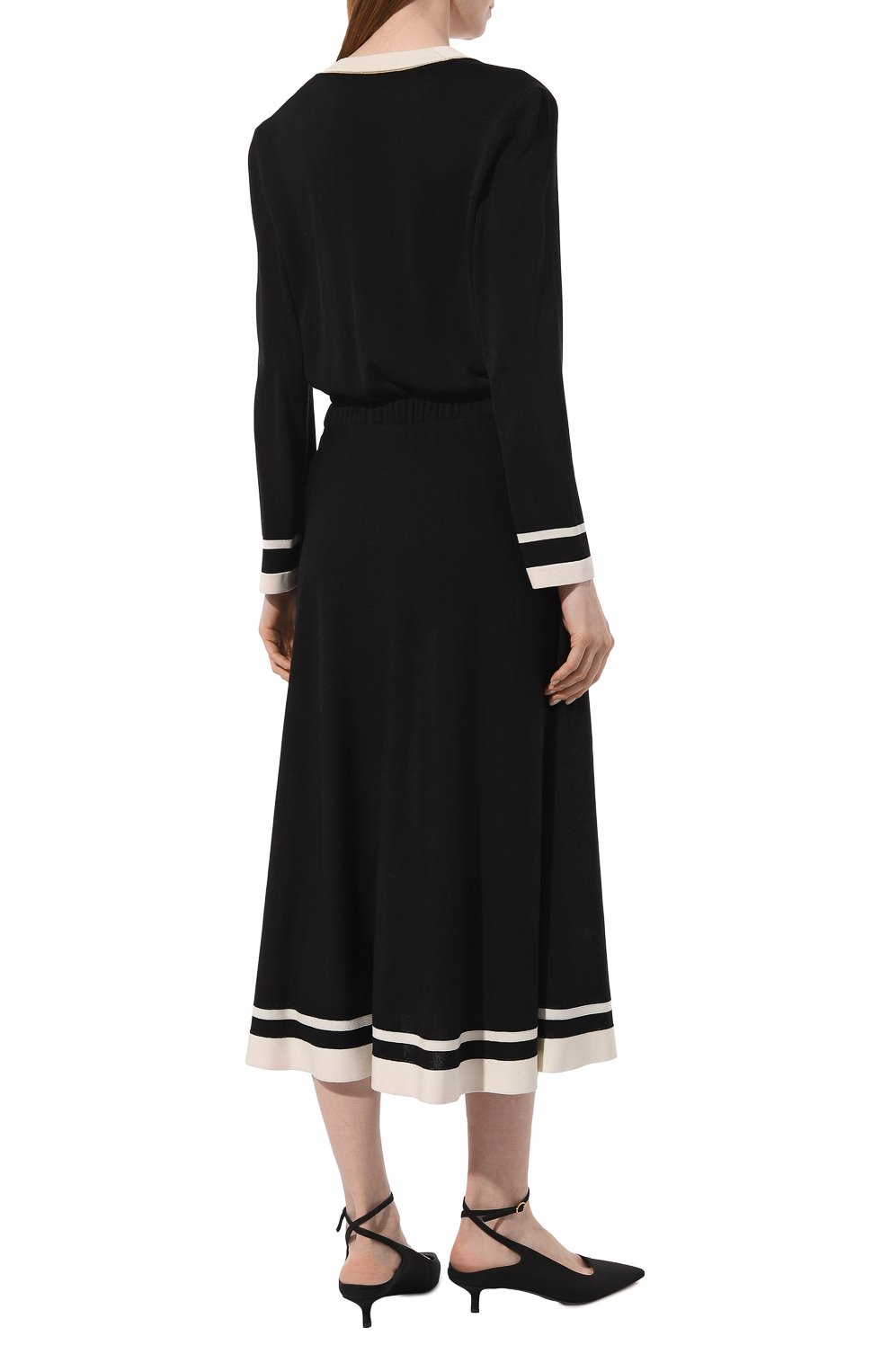 Платье из шелка и вискозы FREEAGE, арт. S24.DR082.6079.900, фото 4