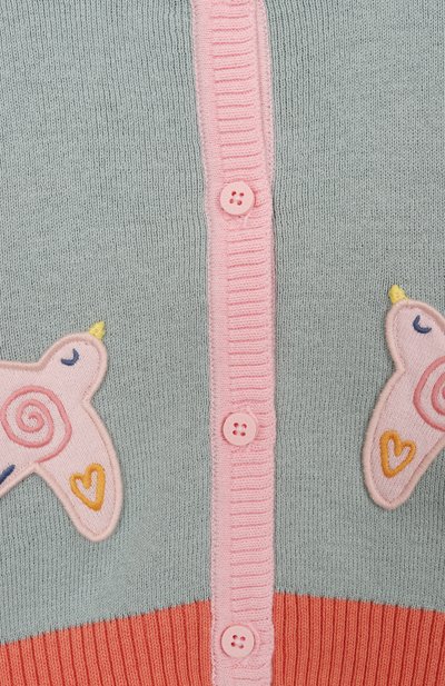 Кардиган из хлопка и шерсти STELLA MCCARTNEY, арт. TX9030, фото 3