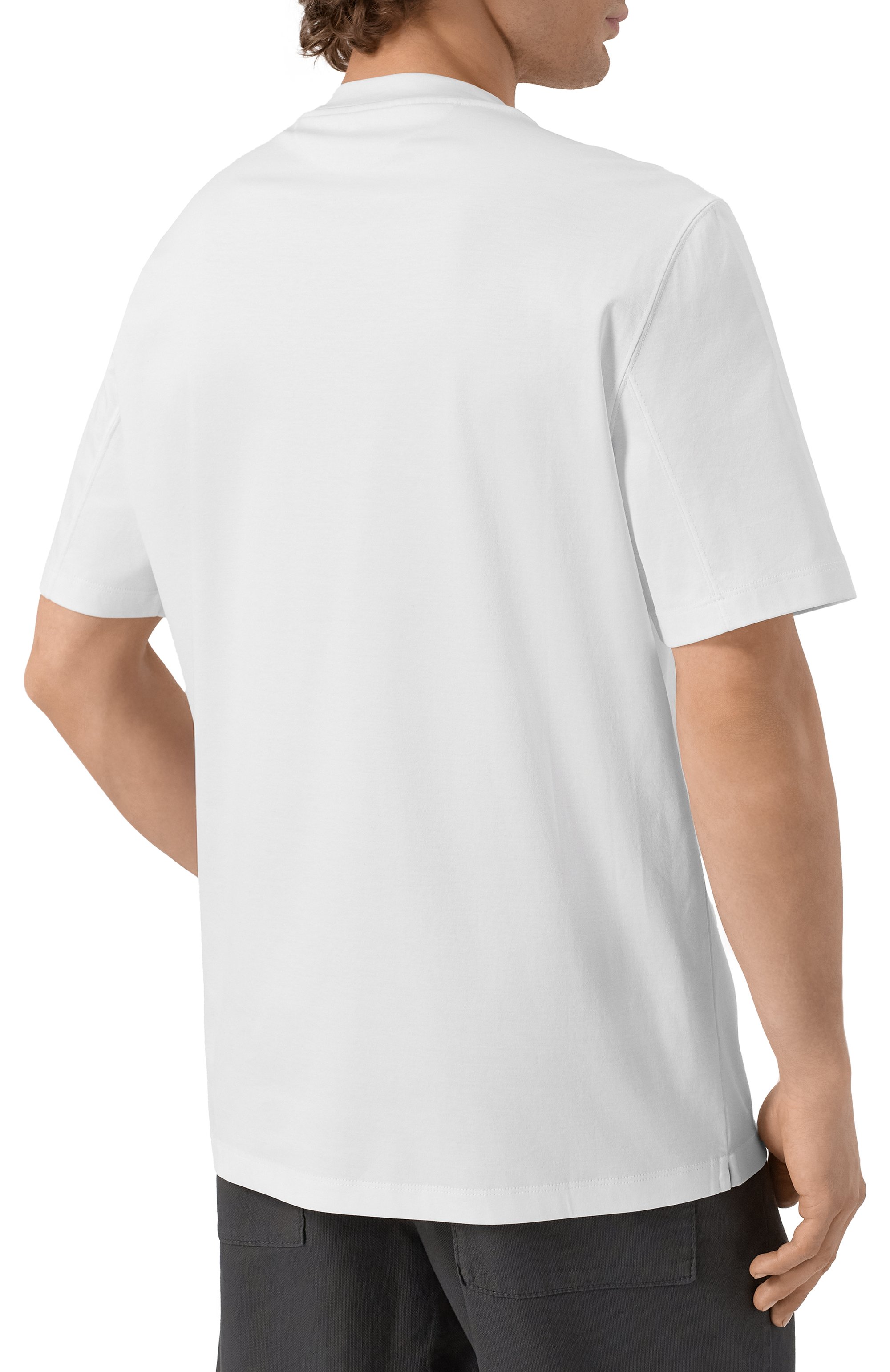 Хлопковая футболка BRUNELLO CUCINELLI, арт. M0B131362P, фото 4