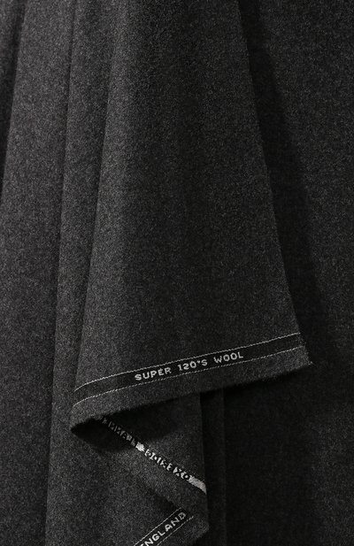 Шерстяное пальто ALEXANDER MCQUEEN темно-серого цвета по цене 323500 руб., арт. 594017/QJAAN, фото 5 Шерстяное пальто ALEXANDER MCQUEEN, арт. 594017/QJAAN, фото 5