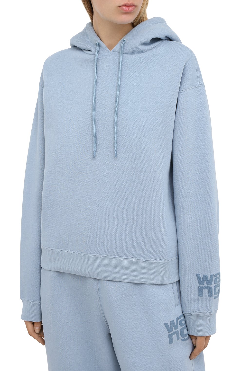 Хлопковое худи ALEXANDERWANG.T, арт. 4CC1202025, фото 3