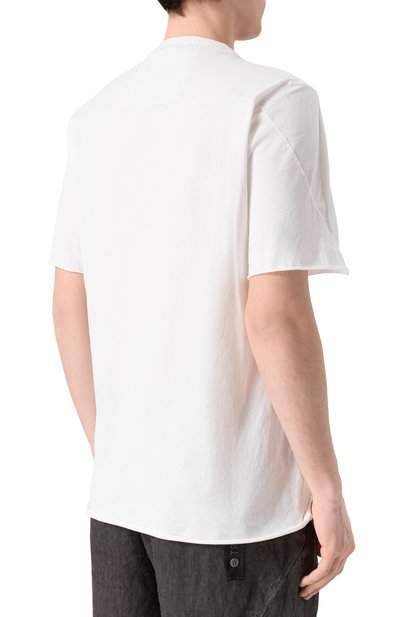 Хлопковая футболка TRANSIT белого цвета по цене 17100 руб., арт. CFUTRC1363, фото 4 Хлопковая футболка TRANSIT, арт. CFUTRC1363, фото 4