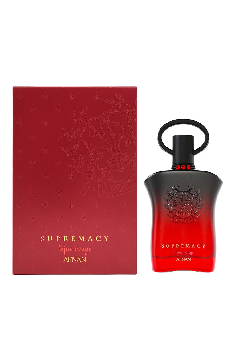 Духи supremacy tapis rouge (90ml) AFNAN бесцветного цвета, арт. 6290171073949 | Фото 2 (Тип продукта - парфюмерия: Духи; Нос: Не проставлено; Тип аромата: Восточный, Фруктовый; Региональные ограничения белый список (Axapta Mercury): Не проставлено; Ограничения доставки: flammable)