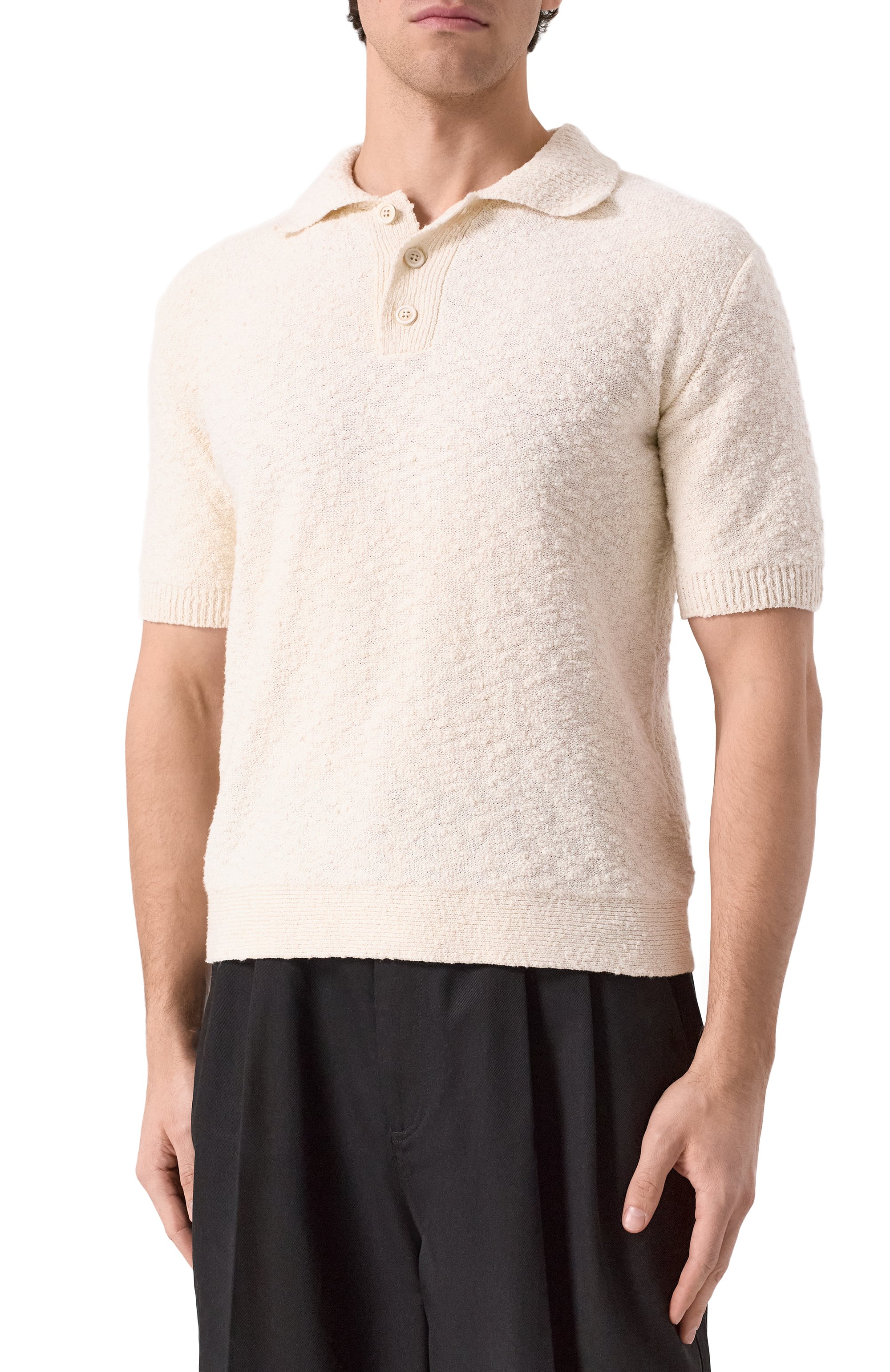 Хлопковое поло MAISON MARGIELA, арт. S51GL0043/S18197, фото 3