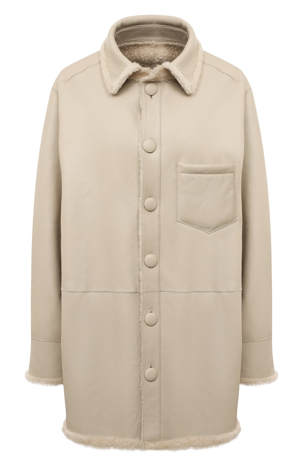 Двусторонняя дубленка из овчины ALINE, арт. AL22FW010901, фото 1