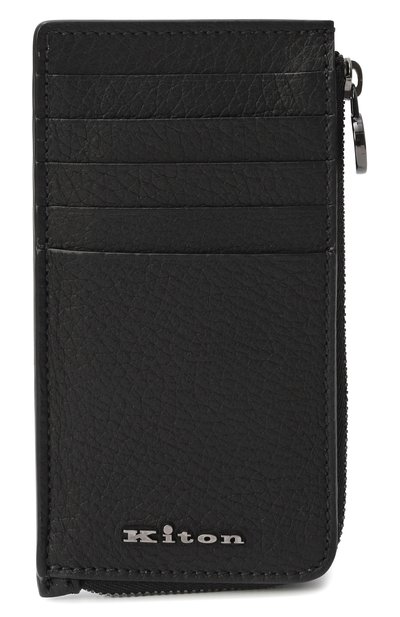 Мужской кожаный футляр для кредитных карт KITON, арт. UPEA038N0122302