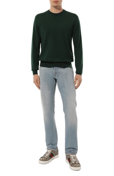 Кеды ace GUCCI бежевого цвета по цене 99500 руб., арт. 760775/FACMZ, фото 2 Кеды ace GUCCI, арт. 760775/FACMZ, фото 2