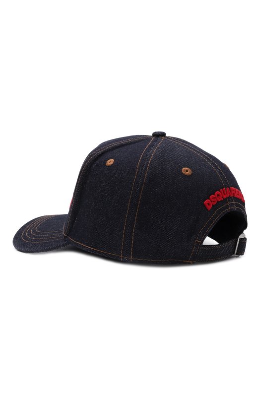 Джинсовая бейсболка Dsquared2 BCM0940/10100001 Синий  BCM0940/10100001 Фото 3