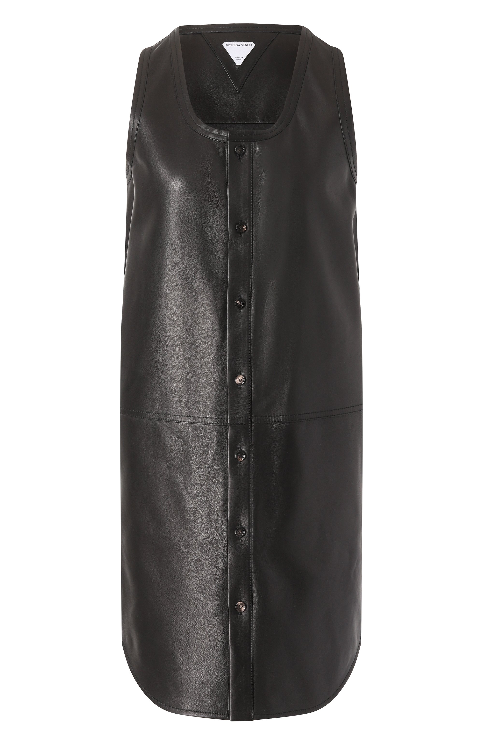 Кожаное платье BOTTEGA VENETA, арт. 816699/V3WT0, �фото 1