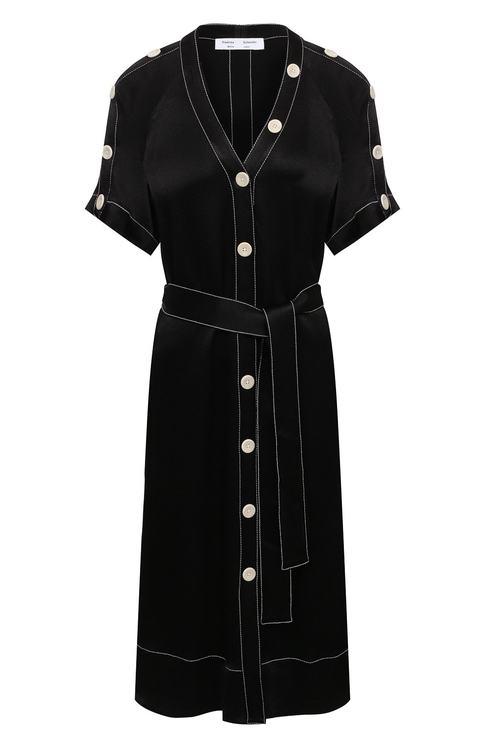 Платье из вискозы PROENZA SCHOULER WHITE LABEL, арт. WL2113140-BY194, фото 1