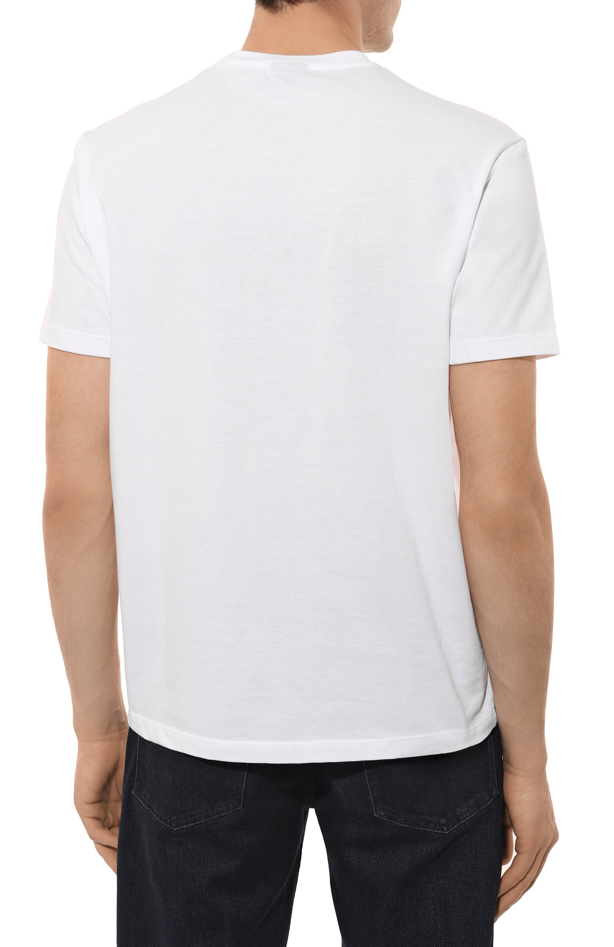 Хлопковая футболка PAUL&SHARK, арт. 25411060, фото 4