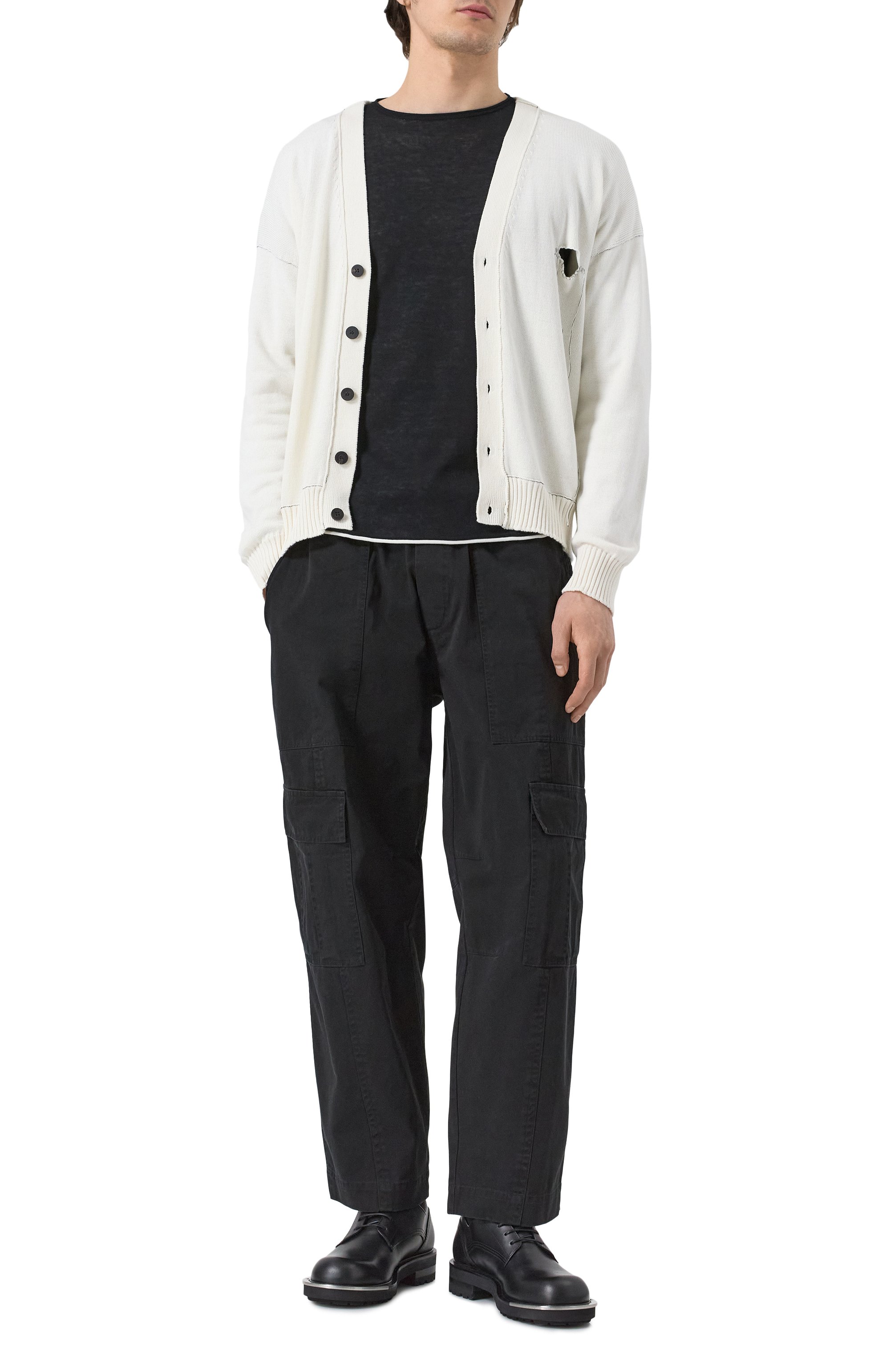 Хлопковые брюки-карго ISABEL BENENATO, арт. UW22S25, фото 2