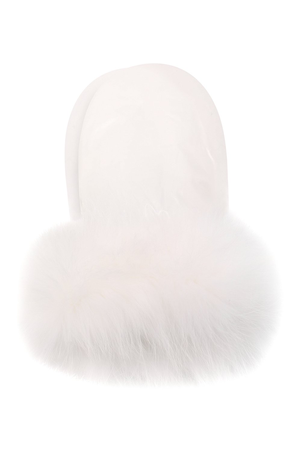 Пуховые варежки YVES SALOMON ENFANT, арт. 21WEA016XXD0GW, фото 1