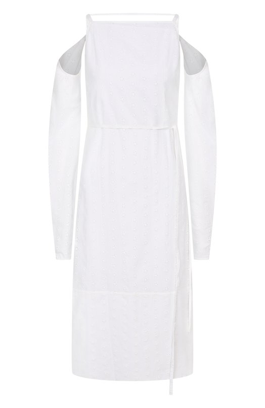 

Хлопковое платье CALVIN KLEIN 205W39NYC, Белый