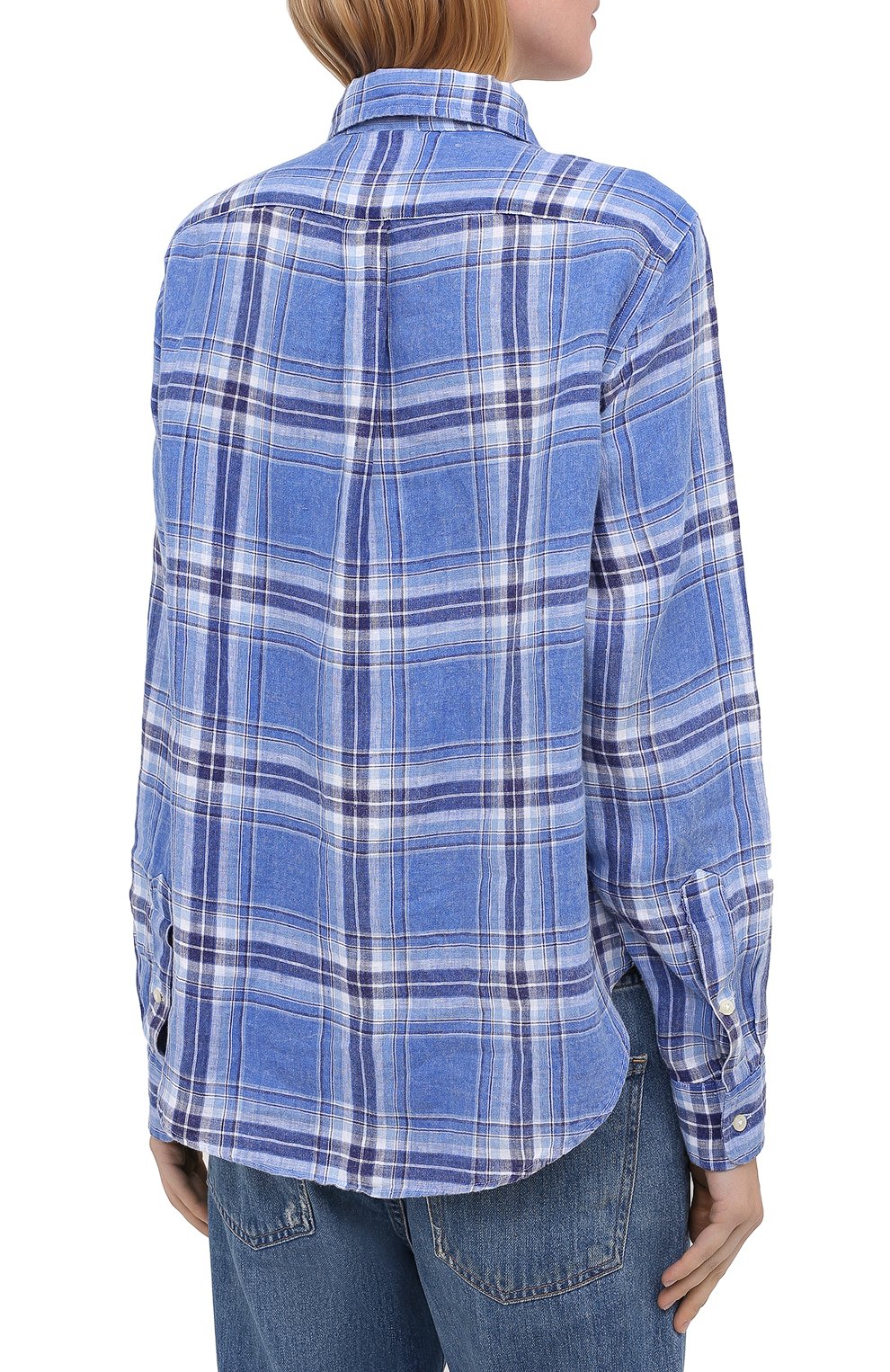 Льняная рубашка POLO RALPH LAUREN, арт. 211697464, фото 4