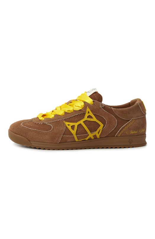 Замшевые кеды Exposure Naked Wolfe EXP0SURE/SUEDE Коричневый  EXP0SURE/SUEDE Фото 4