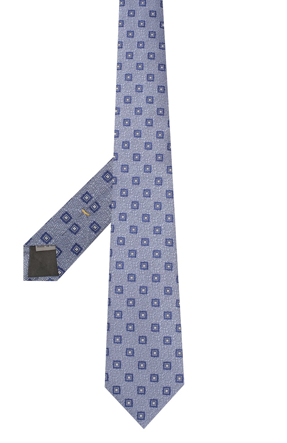 Шелковый галстук CANALI синего цвета по цене 8995 руб., арт. 18/HJ02077, фото 2 Шелковый галстук CANALI, арт. 18/HJ02077, фото 2