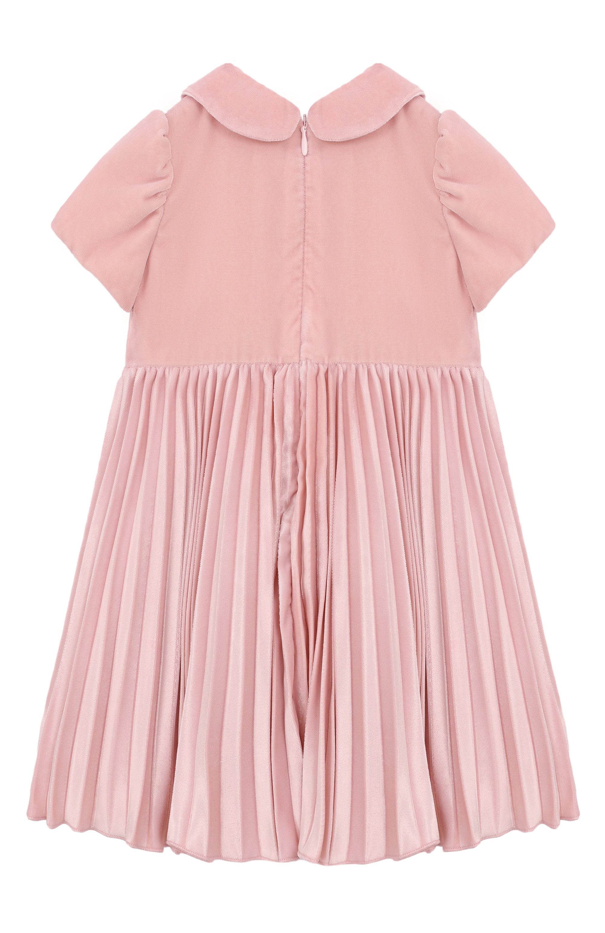 Бархатное платье MONNALISA, арт. 73F902, фото 2