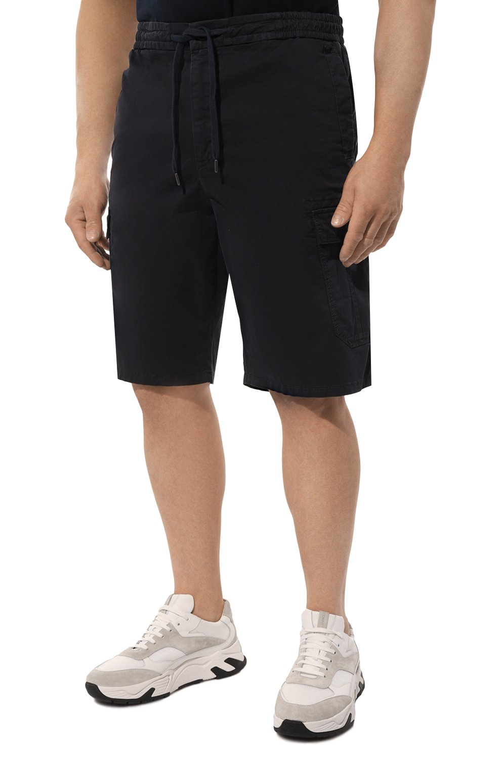 Хлопковые шорты BOSS ORANGE, арт. 50489100, фото 3