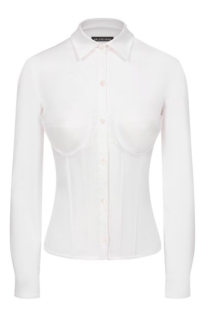 Женская хлопковая рубашка BALENCIAGA, арт. 850782/TSM19