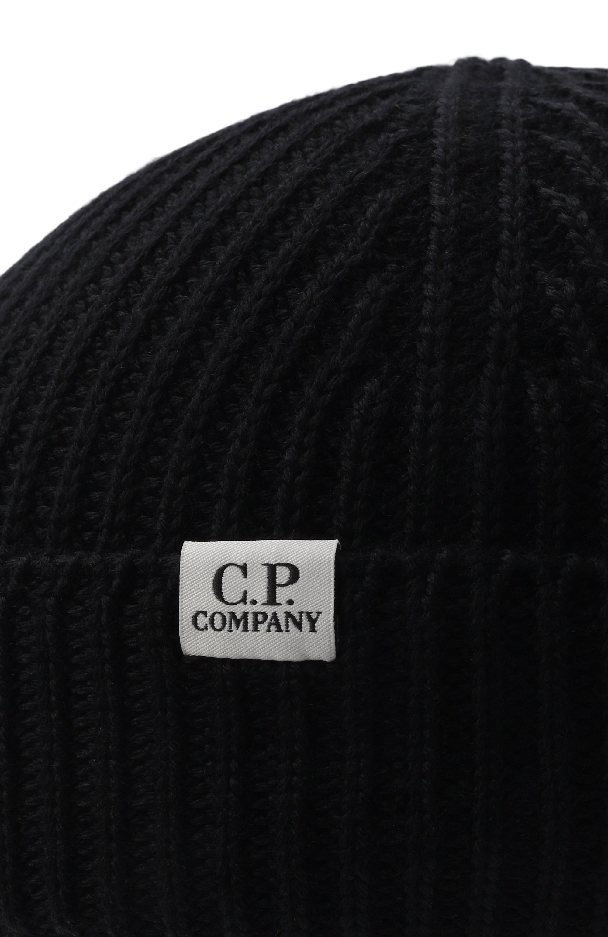 Шерстяная шапка C.P. COMPANY черного цвета по цене 13500 руб., арт. 21CMAC137A/005509A, фото 3 Шерстяная шапка C.P. COMPANY, арт. 21CMAC137A/005509A, фото 3