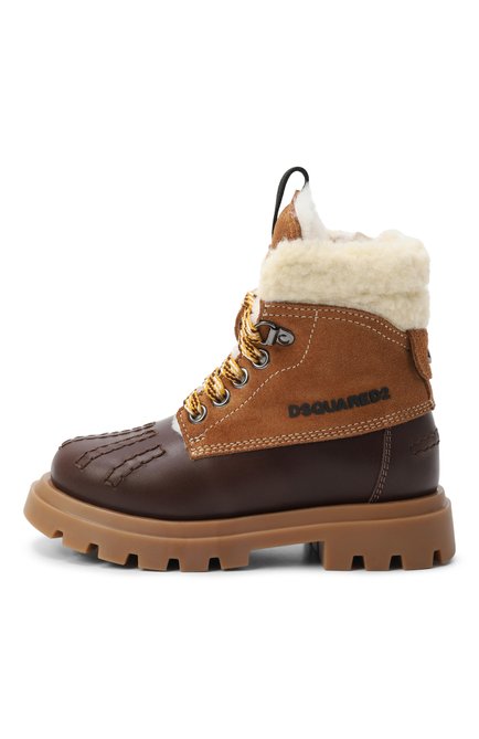 Кожаные ботинки DSQUARED2, арт. 81535/24-27