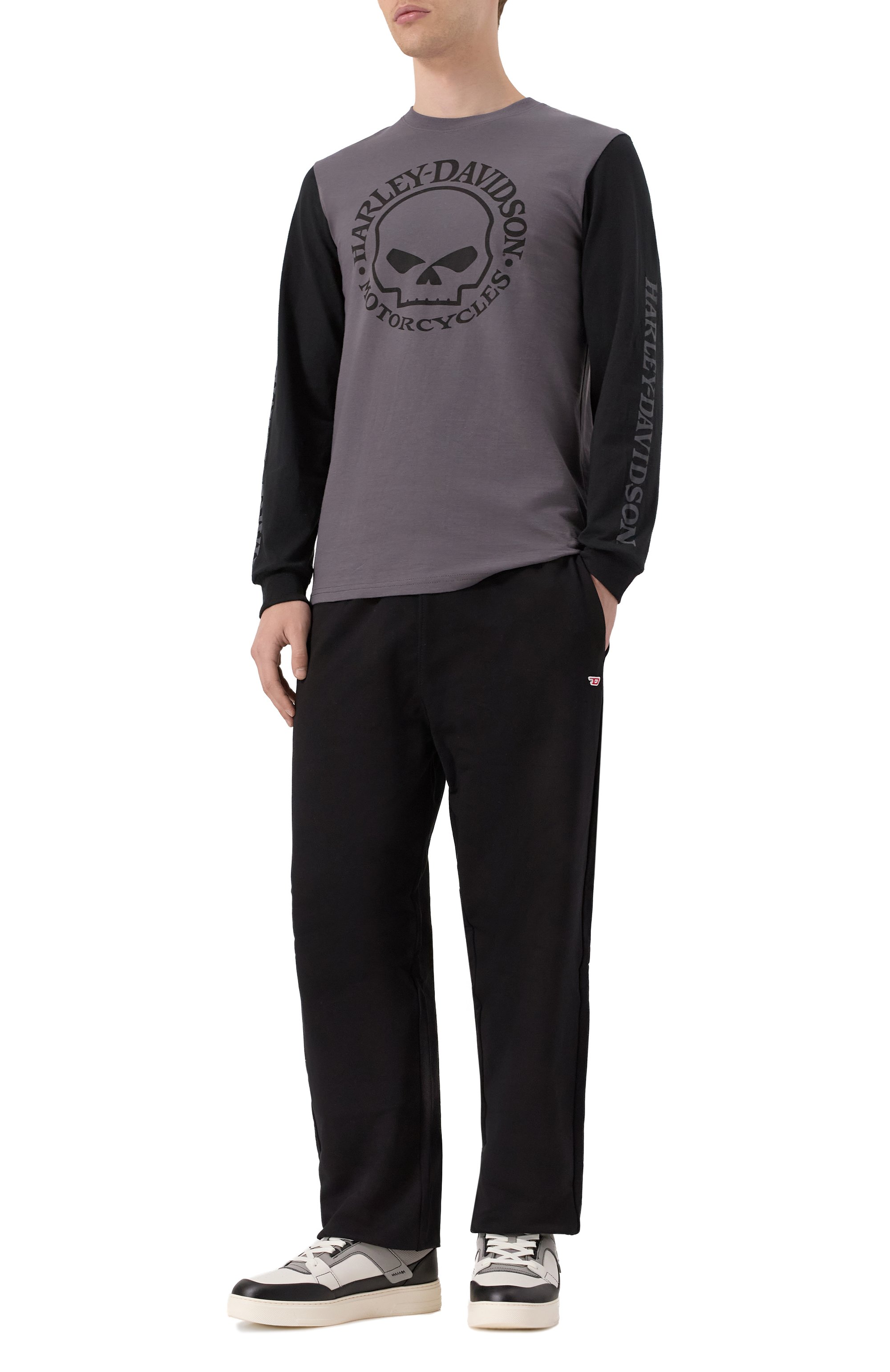 Хлопковый лонгслив HARLEY-DAVIDSON, арт. 99091-24VM, фото 2