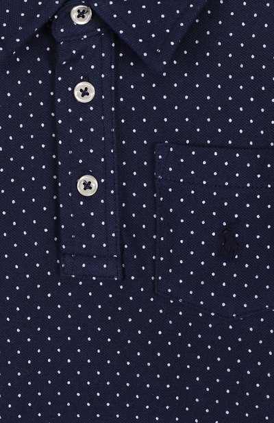 Хлопковое поло в горох POLO RALPH LAUREN, арт. 322690097, фото 3