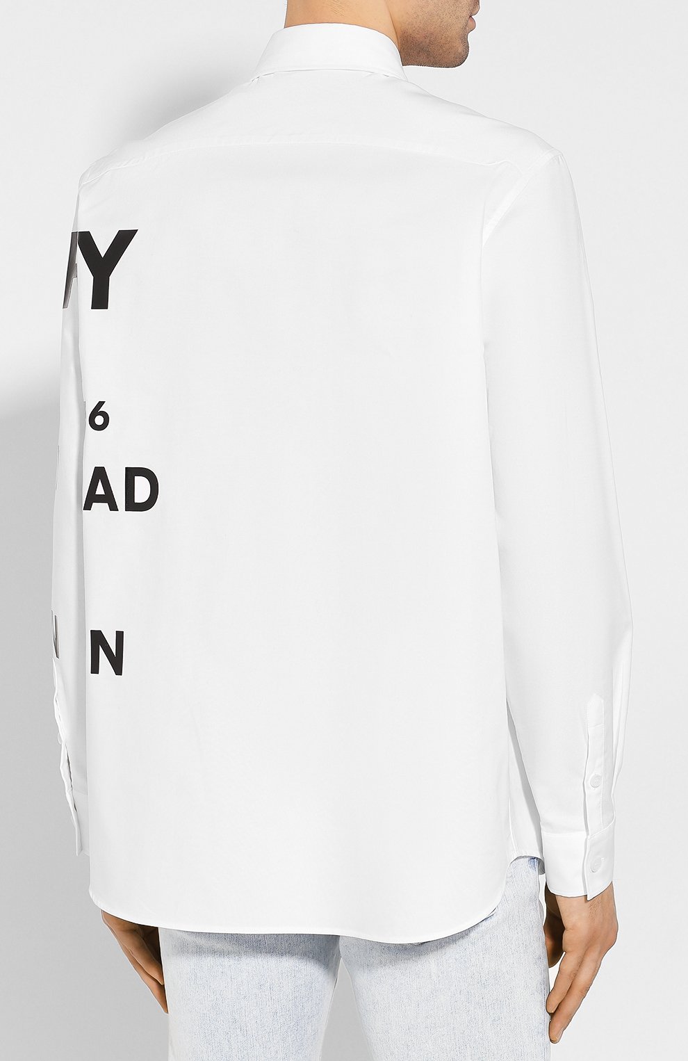 Хлопковая рубашка BURBERRY, арт. 8023776, фото 4