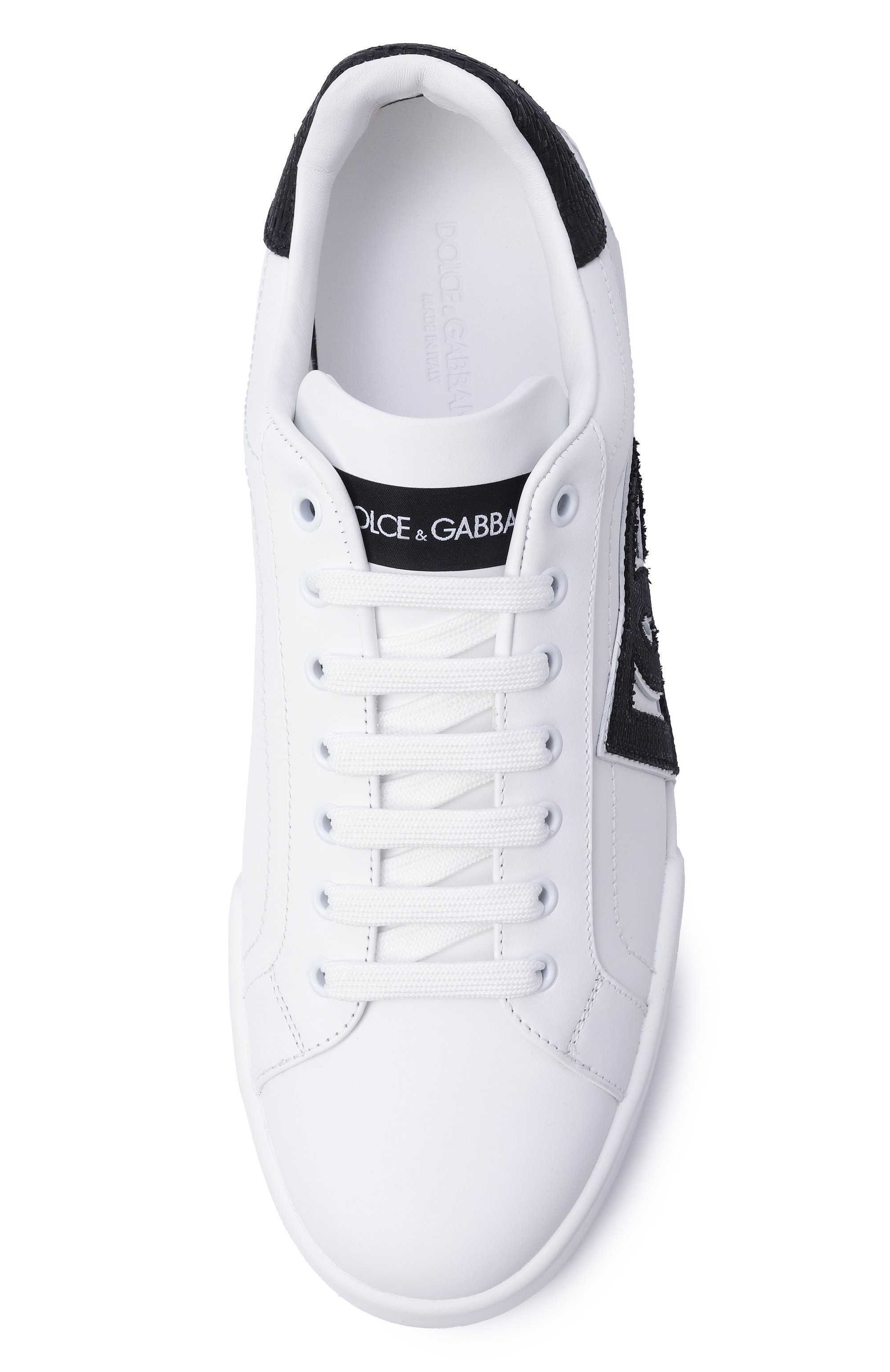 Кожаные кеды portofino light strobel DOLCE & GABBANA, арт. CS2395/A0137, фото 5