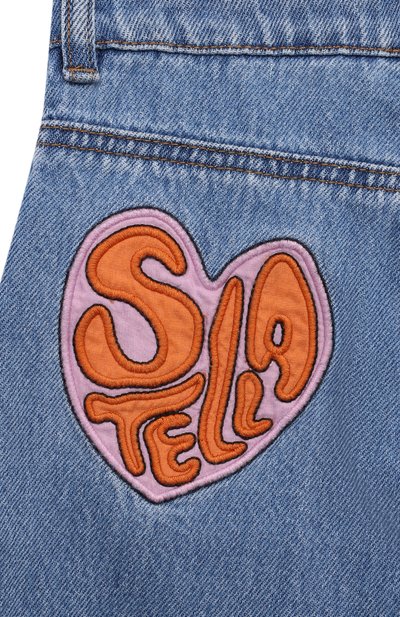 Джинсы STELLA MCCARTNEY синего цвета по цене 11350 руб., арт. TV6B10, фото 3 Джинсы STELLA MCCARTNEY, арт. TV6B10, фото 3