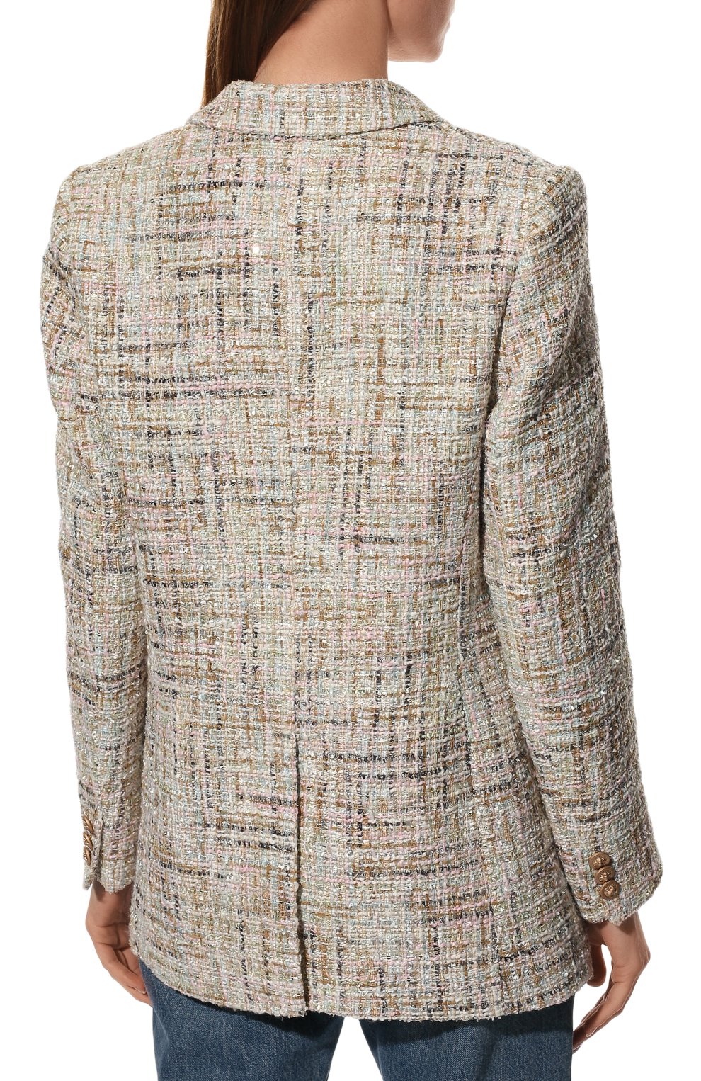 Двубортный жакет SEVEN LAB, арт. JK tw multi beige, фото 4