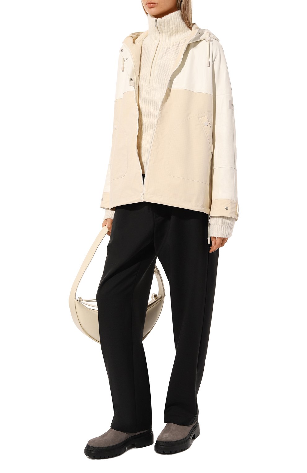 Куртка YS ARMY PARIS кремового цвета по цене 131500 руб., арт. 23EFV00464A45W, фото 2 Куртка YS ARMY PARIS, арт. 23EFV00464A45W, фото 2