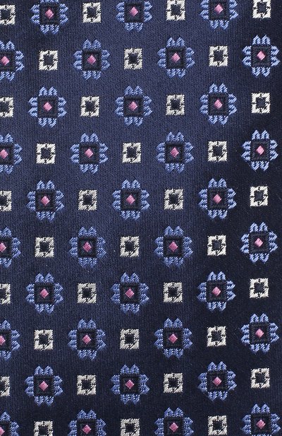 Шелковый галстук CANALI темно-синего цвета по цене 9575 руб., арт. 18/HJ02565, фото 3 Шелковый галстук CANALI, арт. 18/HJ02565, фото 3
