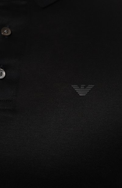 Поло из лиоцелла и хлопка EMPORIO ARMANI, арт. 8N1F98/1JUVZ, фото 5