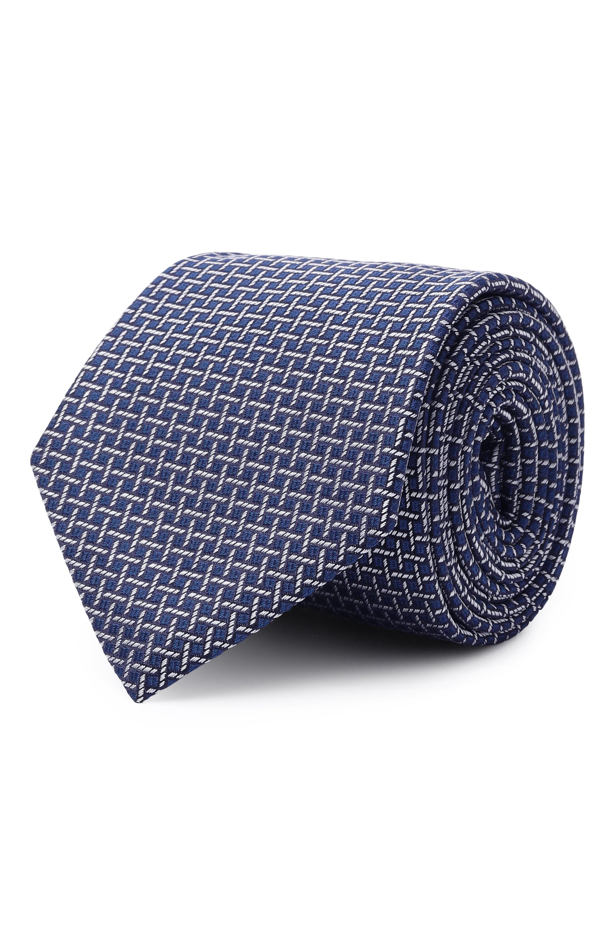 Шелковый галстук CANALI, арт. 18/HJ04561, фото 1