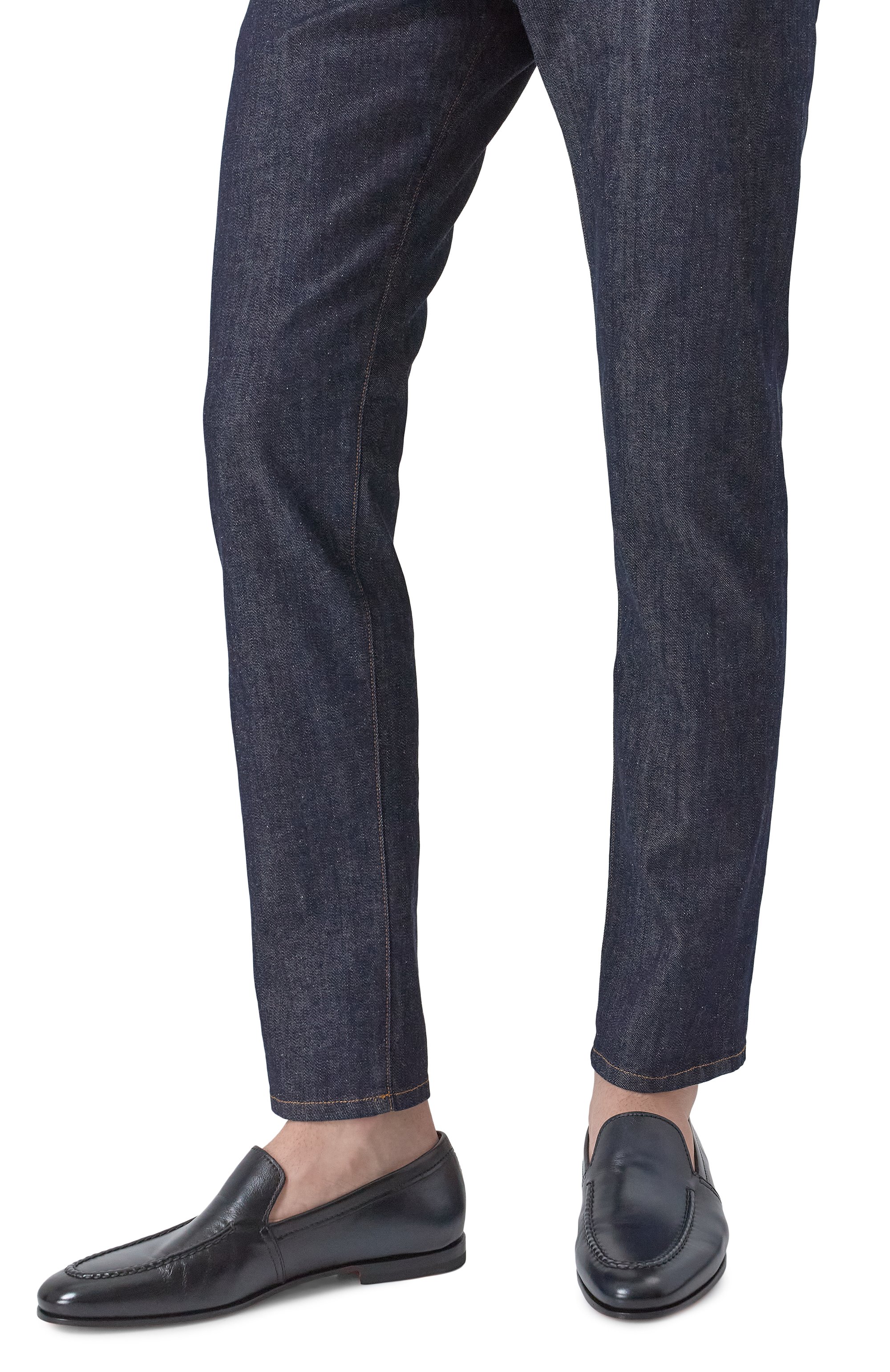 Кожаные лоферы carlos SANTONI, арт. MCNG18000SA4BSLFN01, фото 3