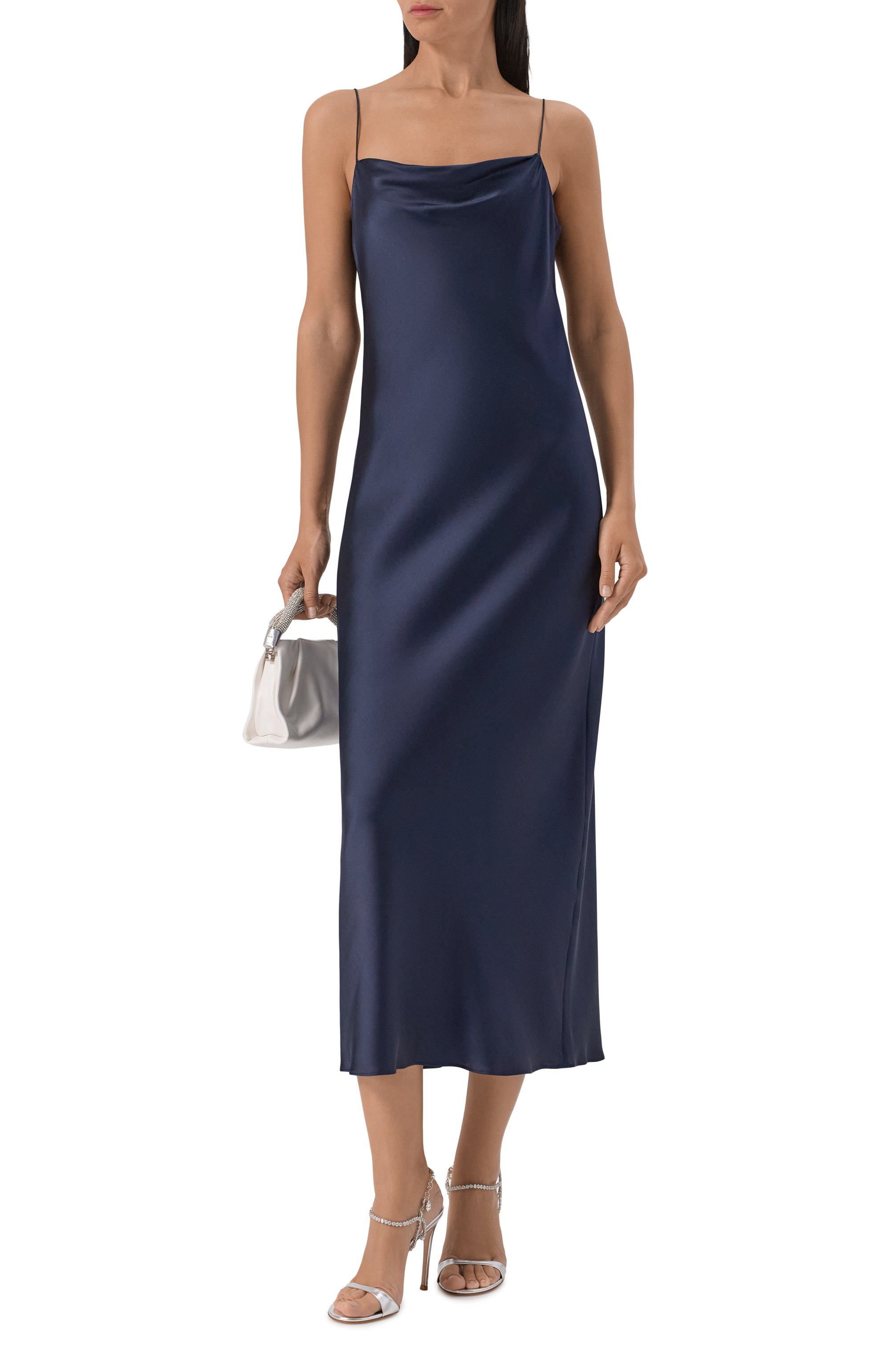 Атласное платье DOROTHEE SCHUMACHER, арт. 049503, фото 2