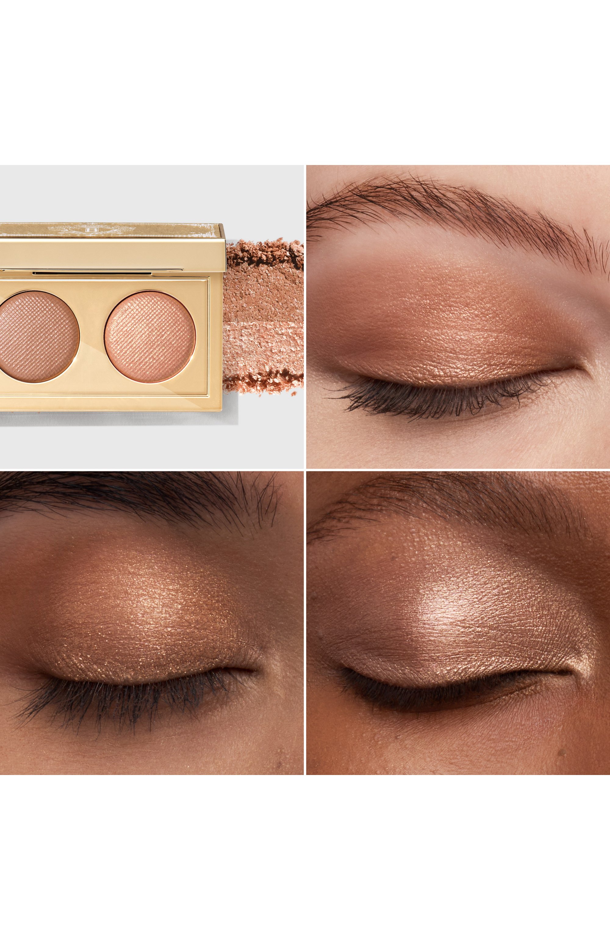 Палетка теней luxe eye shadow duo, оттенок spiced/candied ginger (2x1,5g) BOBBI BROWN, арт. H7WD-01, фото 3