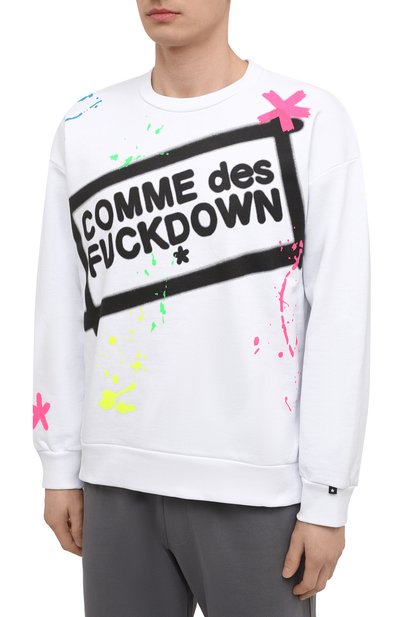 Хлопковый свитшот COMME DES FUCKDOWN, арт. CDFU1125, фото 3